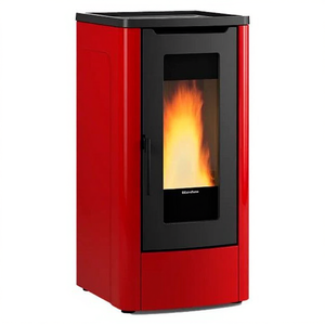 Poêle à granulés Dahiana Plus AD 10kW Bordeaux 5 étoiles Classe A+ avec design primé en Nouvelle-Zélande 1295650 - Product Image 3