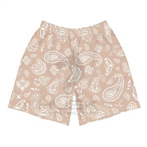 Pantalones Cortos Deportivos de Malla para Hombre con Dos Bolsillos Laterales Profundos, Corte Básico, Diseño Personalizado por Sublimación, Estilo Urbano, Color Liso - Product Image 4