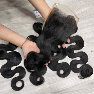 Meilleur choix pour les perruques Lace Frontal et Closure, 100% cheveux humains, couleur naturelle, meilleure qualité, grand stock, prêt à être expédié - Product Image 3