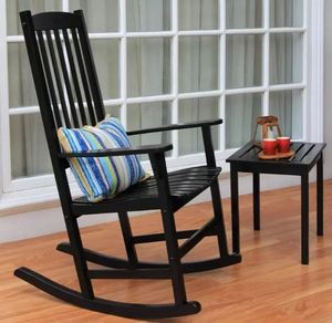 Chaise berçante de luxe en bois décorative en gros pour la décoration de salon au design moderne et unique - Product Image 6