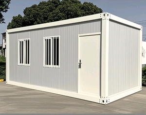 20ft prefab sống thép container nhà di động nhỏ nhà phẳng gói thiết kế cho văn phòng cửa hàng sử dụng phong cách Địa Trung Hải - Product Image 6