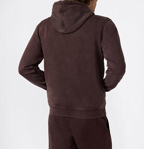 Sudadera con Capucha de Forro Polar Personalizada para Hombre, Cierre Completo, Corte Regular, Impermeable, Cortavientos, Impresión Digital para Invierno - Product Image 4