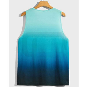 Camiseta sin mangas de poliéster para hombre, estilo casual, de secado rápido, ligera y transpirable, ideal para gimnasio y culturismo. - Product Image 2