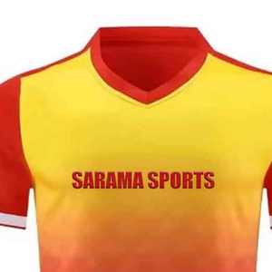 Conjunto de Uniformes de Fútbol Personalizados para Equipos Deportivos, Venta al por Mayor, Impresión de Logotipo Personalizado, Diseños OEM, Uniformes de Fútbol de Secado Rápido - Product Image 4