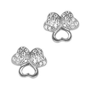Boucles d'oreilles clous en argent pour femmes, tendance, plaquées or rose avec zircon cristal et diamant taille poire pour fiançailles - Product Image 3