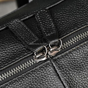 Unisex Luxury Leather Laptop Backpack Customized Logo Full Grain Leather Travel Bag Factory Direct Supply - Product Image 3