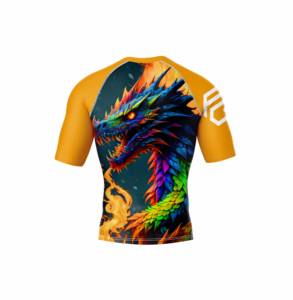 T-shirt de compression à manches courtes pour la lutte de haute performance, rashguard MMA, vêtements de sport respirants pour hommes - Product Image 3