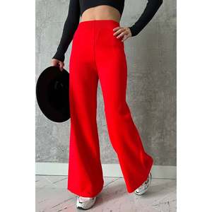 Pantalones de Punto Rojos - Product Image 1