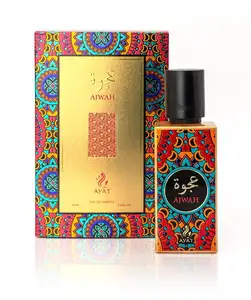 Eau de Parfum AJWAH 100ml de Ayat Perfumes, perfumes de larga duración árabes de Dubái para mujer