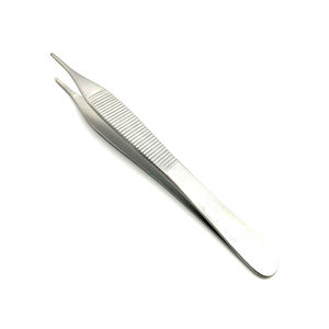 Instrument médical, forceps à tissus Adson, 18 cm, acier inoxydable allemand, manuel, réutilisable, certifié CE, garantie de 3 ans - Product Image 2