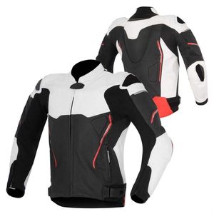 Vestes de moto en polyester Vêtements de sport de haute qualité Biker Zipper Vestes en cuir Hommes Automne Hiver Cordura Vestes de moto - Product Image 1