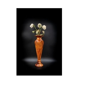 Handmade Wooden Flower <b>Vase</b> Classic Design with Natural Finish for Home & Party Decor Versatile <b>Floor</b> <b>Vase</b> for Gift Giving - Product Image 6
