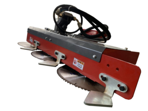Cabezal de Corte para <span class=keywords><strong>Tractor</strong></span>, Cortadora de Árboles, Ancho de Corte de 1100 mm/1400 mm, 3/4 Hojas de Sierra - Product Image 4