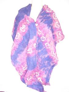 BANDHANI TIE DYE ÉCHARPE Premium Coton Lourd Élégant Design Traditionnel Respirant Doux Écharpe Tissée Léger Confort pour - Product Image 5