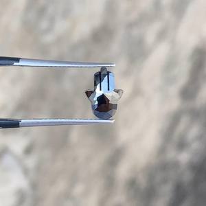 Diamant RARE 2,17 Ct, taille Hamza, couleur noire, pierre naturelle non montée, provenance Inde, pour la fabrication de bijoux, conceptions de bijoux personnalisées - Product Image 1
