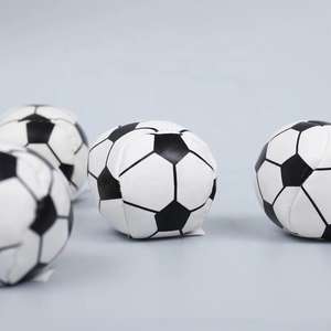 Fábrica directamente logotipo personalizado PVC PU cuero balón de fútbol Footbag Hacky Sack para niños pelota de juguete al aire libre - Product Image 6