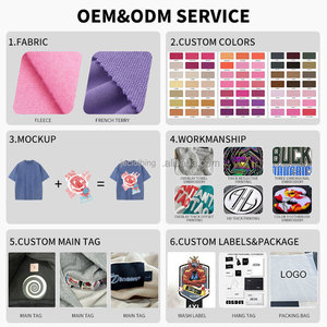 Camiseta con estampado de abullonado en 3D para hombre, proveedor OEM, Camiseta de algodón de gran tamaño, ropa de calle personalizada, logotipo estampado en relieve - Product Image 5