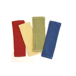 Serviette de cuisine de luxe 100% coton biologique imprimé bleu et blanc de haute qualité avec Logo personnalisé, certificat GOTS - Product Image 4