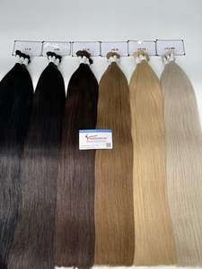 Extensiones de pelo vietnamita de la mejor calidad pelo ruso virgen Remy Cuitlce rubio ceniza Balayage Ombre Paquete de pelo a granel - Product Image 4
