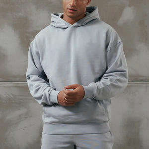 Sudadera con capucha extragrande, holgada, de tejido polar grueso, fabricante de fábrica, suministro al por mayor - Product Image 6