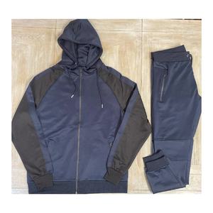 ชุดกีฬา2ชิ้นสำหรับผู้ใหญ่ชุดออกกำลังกายผ้าฝ้าย100% ระบายอากาศได้ดีดีไซน์เป็นมิตรกับสิ่งแวดล้อมสำหรับผู้ชาย - Product Image 1