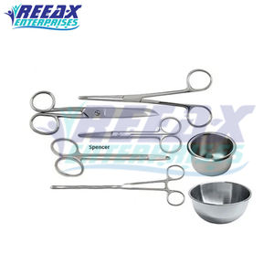 Outils de soins de chirurgie d'usine en gros Taux de haute qualité Propre logo Ensembles d'instruments de pansement chirurgical par REEAX ENTERPRISES - Product Image 2