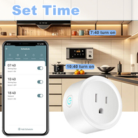 Stop Kontak Pintar Tasmota Standar AS FY11 dengan Monitor Energi, Mendukung Kustomisasi Firmware ESP32-C3, Kontrol Suara (Alexa/Google)
