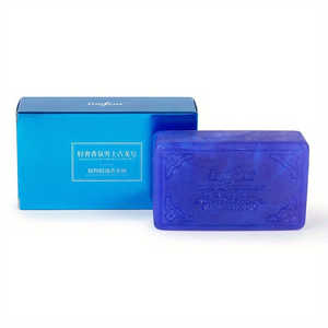 Jabón con Aroma a Musk para Hombre, 200g, Hecho a Mano, Fragancia Duradera, Sin Parabenos, con Aceite de Coco y Glicerina, Color Beige Claro, para Uso en Cuerpo y Rostro - Product Image 1