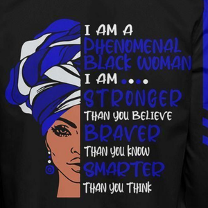 Chaqueta de Satén Zeta Phi Beta Azul y Blanca para Mujer, Hermandad 1920, Ropa Griega ZPB, Bordado de Escudo, Prenda Universitaria Premium de Nailon - Product Image 5