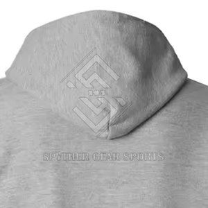 Sweat à capuche zippé pour homme, collection hiver, design personnalisé, impression de logo personnalisé, polaire décontracté uni, léger - Product Image 5