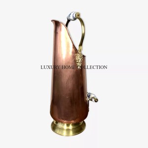 Seau à charbon en métal de qualité supérieure de style industriel avec détails en relief pour un accessoire décoratif et fonctionnel pour la maison - Product Image 4