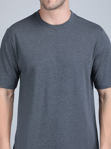 T-shirt à col rond pour hommes Street wear Vente en gros Poly coton de différentes méthodes d'impression et matériaux en stock t-shirts à col en v - Product Image 6