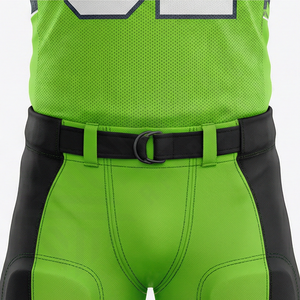 Uniforme de Fútbol Americano Personalizado con Nombre y Número de Equipo, Talla Grande para Hombre, 100% Poliéster Transpirable, Profesional y Atlético - Product Image 5