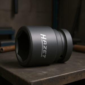 Hazet 6-Point Square <b>Impact</b> <b>Socket</b> 1'' Short - Product Image 3