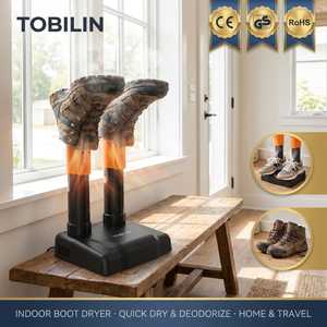 Secador de Botas y Zapatos para Interiores con Calor, 220V 110V, Secado Rápido, Desodorizante para Botas de Esquí, Senderismo, Trabajo, Guantes, Hogar y Viajes - Product Image 1