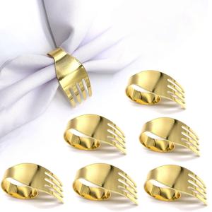 Servilletero de hierro moderno ecológico de metal con color personalizado para el hogar, bodas, fiestas, decoraciones de mesa - Product Image 4