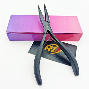 Pince à extensions de cheveux en acier inoxydable de qualité chirurgicale, durable, professionnelle, REVAMP INTERNATIONAL, pour retirer les liaisons à la kératine, deux outils - Product Image 4