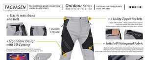 Pantalones cortavientos holgados impermeables para nieve, pantalones de gran tamaño, ropa de calle de talla grande, pantalones de esquí para Snowboard - Product Image 6