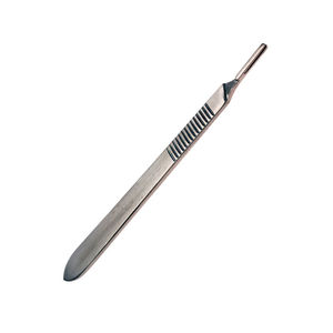 Bisturí médico esterilizado desechable de acero inoxidable con mango BP, cuchillo de corte pequeño manual, instrumentos quirúrgicos - Product Image 1
