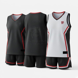 Tenue de basket-ball moderne et confortable pour équipe, idéale pour les entraînements, les matchs et les tournois, avec un tissu doux et extensible. - Product Image 4