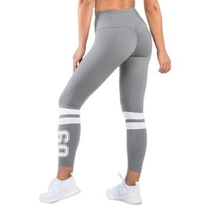 2023 Leggings de cintura alta Shadow Active Wear de algodón transpirable para mujer Legging sin costuras Scrunch de Standard International - Product Image 4