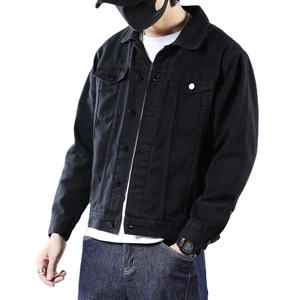 Nouvelle veste en jean décontractée pour homme, printemps, avec logo personnalisé, boutons recouverts, imperméable, coupe-vent, respirante, séchage rapide, haute qualité, prix bas - Product Image 2