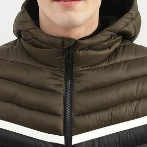 แจ็กเก็ตฤดูหนาวขนเป็ดของผู้ชายสำหรับใช้กลางแจ้งทำจากโพลีเอสเตอร์พร้อมโลโก้ด้านหน้า - Product Image 6