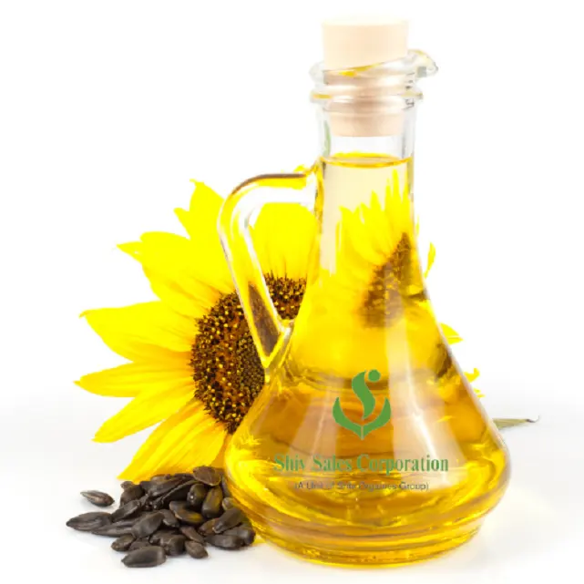 Produttore di olio di girasole di prima classe migliore qualità biologico fornitore sfuso di olio di semi di girasole olio vettore di vendita calda alla rinfusa