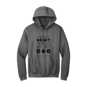 Lourd GSM 260-300 + mélange de coton poche kangourou à capuche hiver manteau décontracté poitrine impression Logo avant personnalisable couleur doublé Animal - Product Image 2