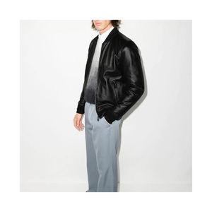 Veste en cuir PU directe d'usine pour homme vestes en cuir pour hommes produit de veste personnalisé à vendre - Product Image 6