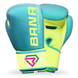 Gants de boxe BANA FIGHT WEAR 2024 de haute qualité, vente en gros, logo personnalisé, gants de boxe à doigts entiers, légers, en PU + éponge - Product Image 5