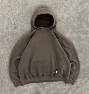 เสื้อสเวตเชิ้ตผ้าฟลีซผู้ชายสำหรับฤดูร้อน แบบถักเรียบ ทรงโอเวอร์ไซส์ คุณภาพสูง ปรับแต่งได้ พร้อมคุณสมบัติสะท้อนแสง - Product Image 5