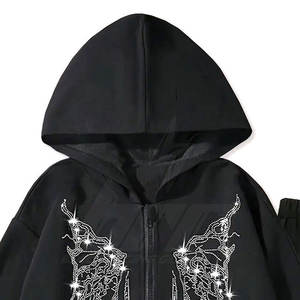 Chándales cómodos para hombre hechos a medida de tamaño adulto, chándales con cremallera hechos de algodón de nuevo diseño 2025 - Product Image 3