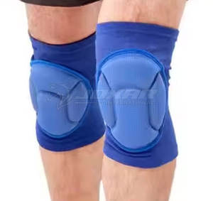 Vente en gros Protection professionnelle couleur personnalisée Genouillères d'haltérophilie légères et épaisses Dernière conception - Product Image 6